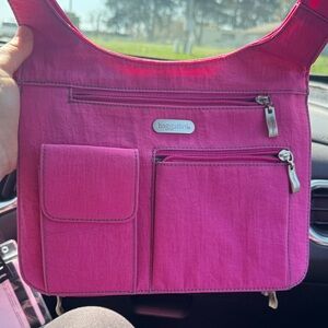 Baggallini Fuchsia Crossbody Bag